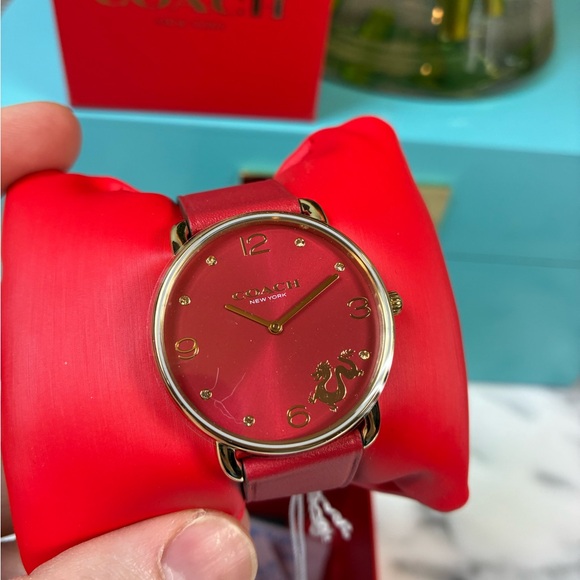 Coach Accessories - Coach Lunar New Year Dragon Elliot Watch - NWT Stainless Steel 36mm w/ Box